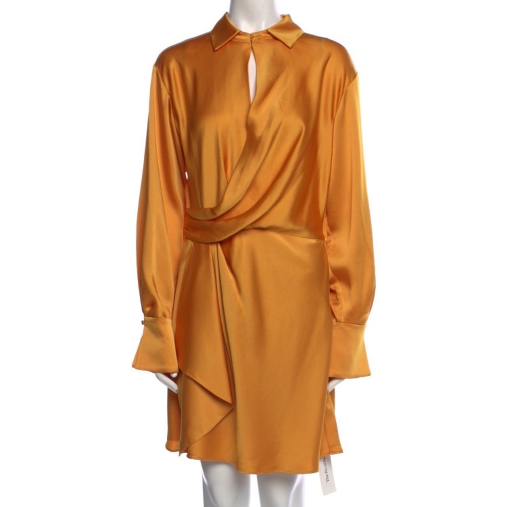 NWT Simkhai $495 yellow/golden Dress
